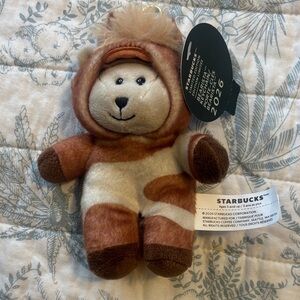 2026 Limited edition Starbucks barista Plush Keychain